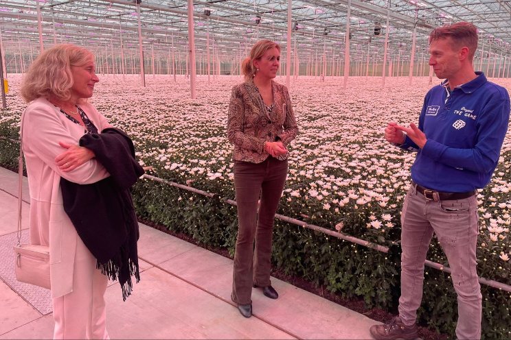 Staatssecretaris op bezoek bij Beyond Chrysant