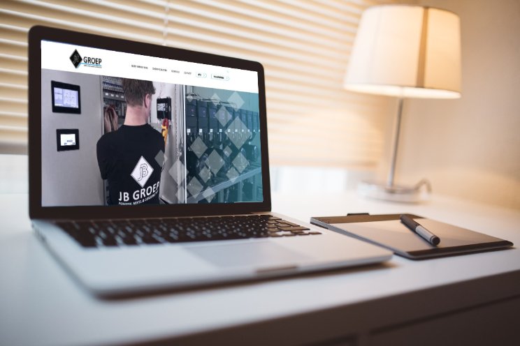 Nieuwe website JB Groep
