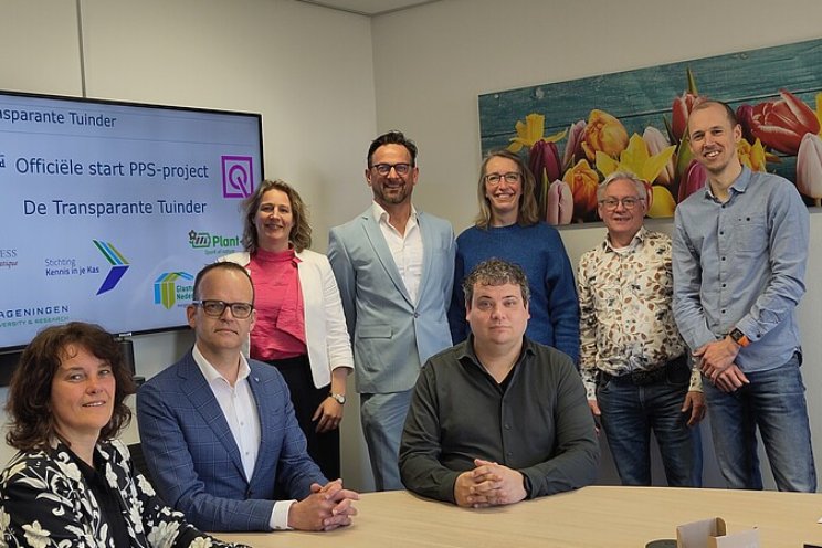 Project Transparante Tuinder voor beter water