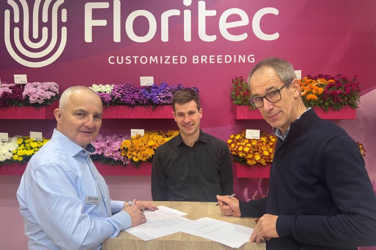 Floritec en Dataflor bezegelen samenwerking Floritec en Dataflor bezegelen samenwerking