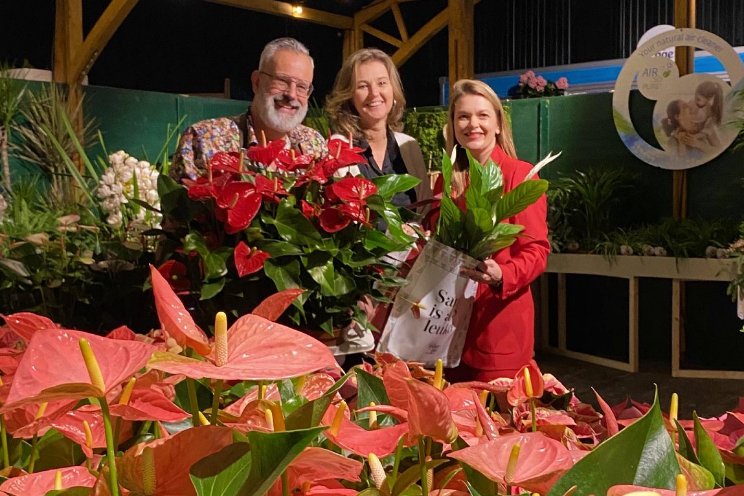 Planten gedoneerd na Margriet Winterfair 