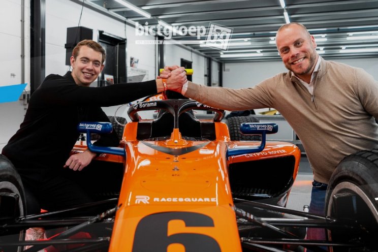 BICT prominent op F2-auto Richard Verschoor