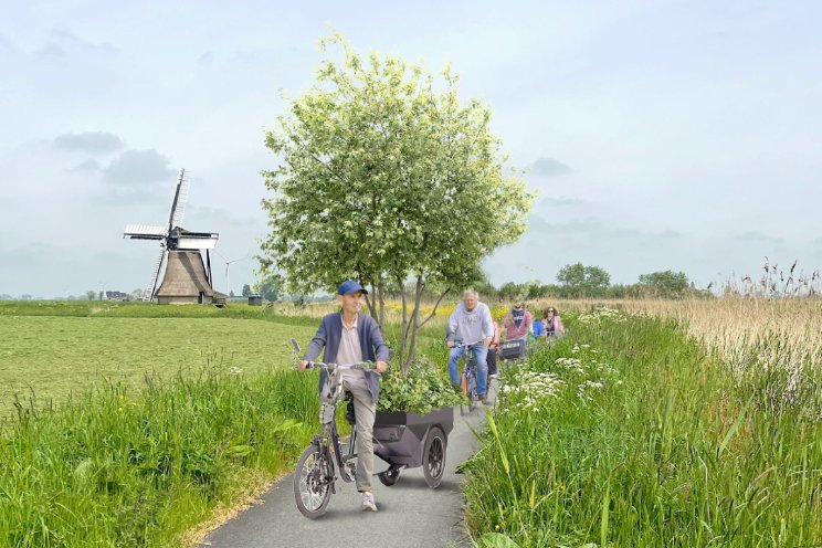 Circle4Change: met boom op de fiets door Europa Circle4Change: met boom op de fiets door Europa
