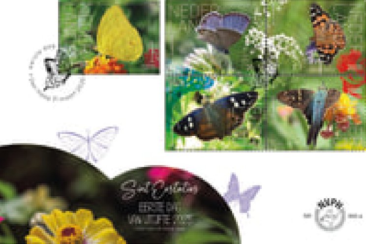 Win eerstedagenveloppen met 'gevleugelde insecten' Win eerstedagenveloppen met 'gevleugelde insecten'
