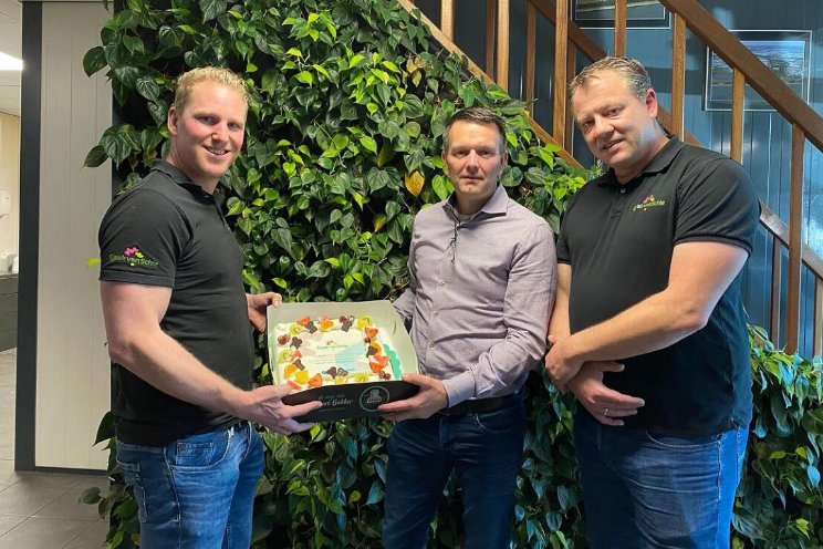 Primeur Sjaak van Schie met emballageregistratie Primeur Sjaak van Schie met emballageregistratie