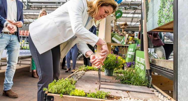 'Iedereen kan een plantje bijdragen' 'Iedereen kan een plantje bijdragen'