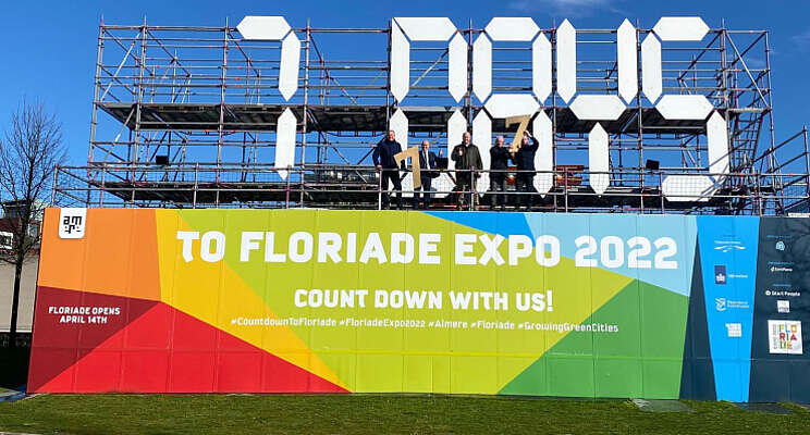Aftellen tot start van Floriade 2022... Aftellen tot start van Floriade 2022...