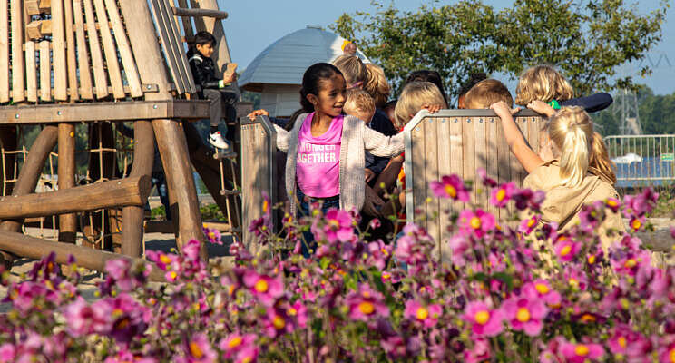 Kinderpret in een stad vol groen Kinderpret in een stad vol groen