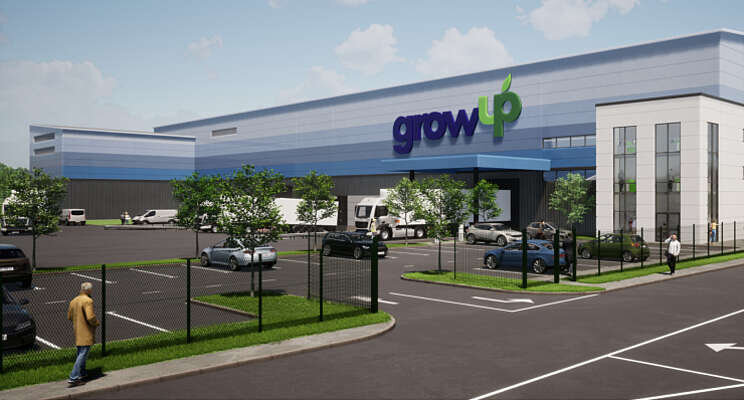 Bosman Van Zaal bouwt vertical farm in Kent