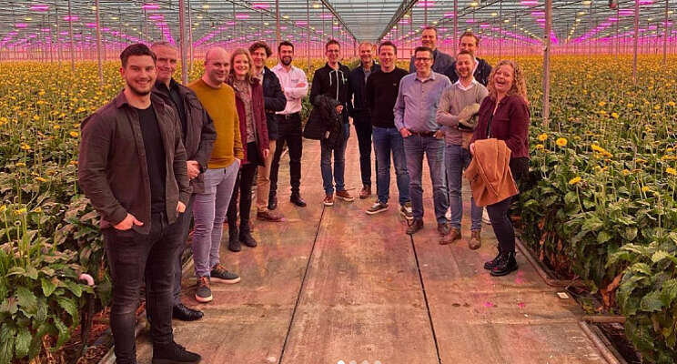Medewerkers Hoogendoorn op bezoek bij siertelers Medewerkers Hoogendoorn op bezoek bij siertelers