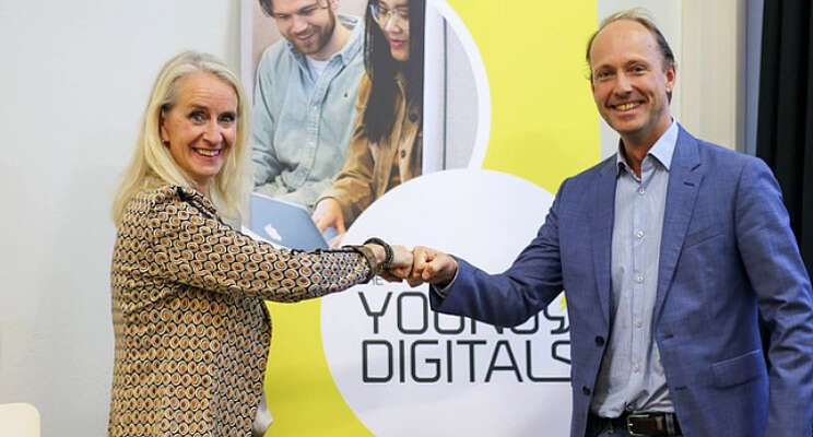 Greenport West-Holland ondersteunt young digitals Greenport West-Holland ondersteunt young digitals