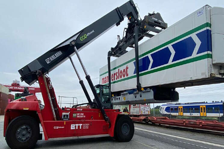 Succesvolle test met transport planten per trein Succesvolle test met transport planten per trein