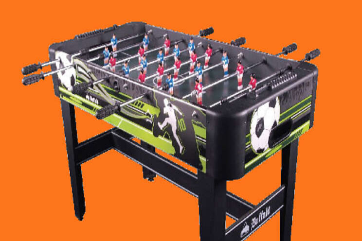 Scoor een gratis tafelvoetbalspel! Scoor een gratis tafelvoetbalspel!